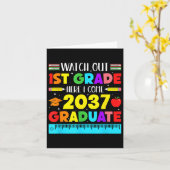 Hello 1年生Future Graduate Cl Of 2 カード (黄色い花)