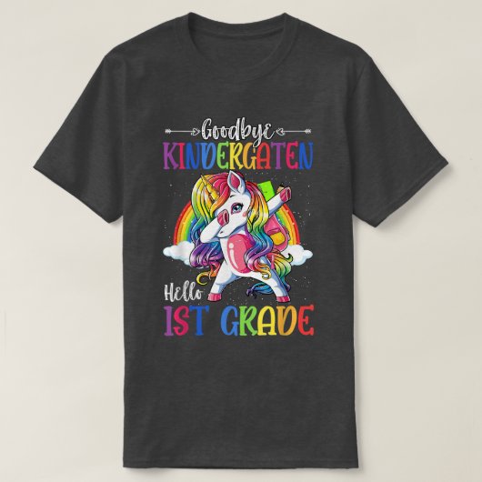 Hello 1st Grade Teacher Student Back To School Uni Tシャツ (デザイン正面)