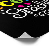 Hello 2年生おもしろい2年生新学期G ポスター (角)