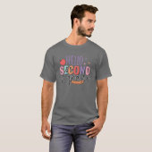 Hello 2年生チーム2年生先生戻る tシャツ (正面フル)