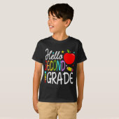 Hello 2年生チーム2年生新学期T Tシャツ (正面フル)