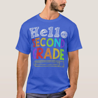Hello 2年生チーム2年生新学期T Tシャツ