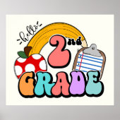 Hello 2年生 ポスター (正面)