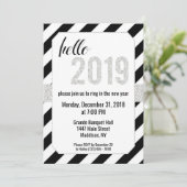 hello 2019, Silver New Years Eve招待状 招待状 (スタンド正面)