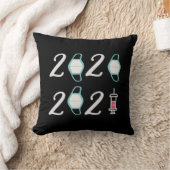 Hello 2021 Good 2020 – やっと終わった クッション (ブランケット)