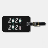 Hello 2021 Good 2020 – やっと終わった ラゲッジタグ (正面横)