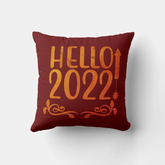 HELLO 2022 クッション (裏面)