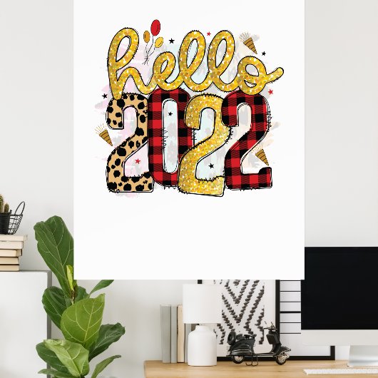 Hello 2022 ポスター (ホームオフィス)