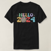 Hello 2024 20 tシャツ (デザイン正面)