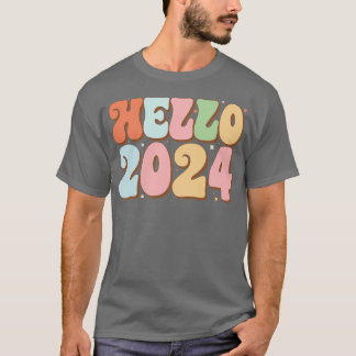 Hello 2024 2 tシャツ