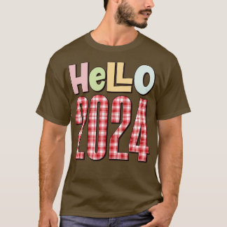 Hello 2024 8 tシャツ
