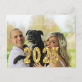 Hello 2025カスタムの写真 シーズンポストカード (正面)