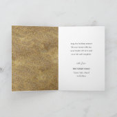 Hello 2025金ゴールドグリッターフェスティバル花火の新年 シーズンカード (内部)