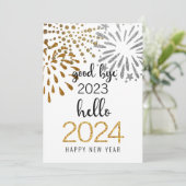 Hello 2025金ゴールドグリッターフェスティバル花火の新年 シーズンカード (スタンド正面)