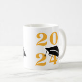 hello 2025 コーヒーマグカップ (正面右)