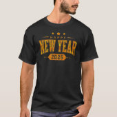 Hello 2025,新年 tシャツ (正面)