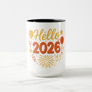 Hello 2026 マグカップ