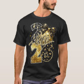 Hello 2026 Coquette Bow Leopard New Years Eve Part Tシャツ (正面)