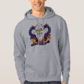 Hello 2026 Dual Dragon Fire Pullover Hoodie パーカ (正面)