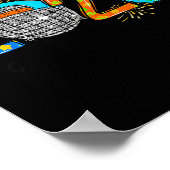 Hello 2026 Happy New Year Party Boys Kids Toddlers ポスター (角)