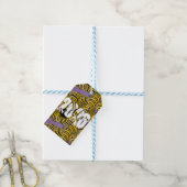 Hello 2026 New Years Trippy Bold Font ギフトタグ (より糸付き)