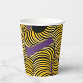 Hello 2026 New Years Trippy Bold Font 紙コップ (裏面)