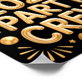 Hello 2026 Party Crew New Years Eve Celebration  ポスター (角)