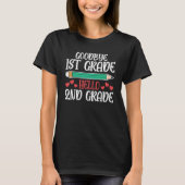 Hello 2nd Grade Teacher Student Back To School Gra Tシャツ (正面)