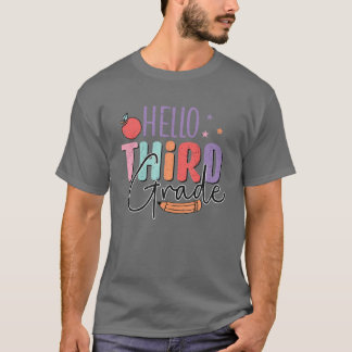Hello 3年生チーム3年生先生Sに戻る Tシャツ