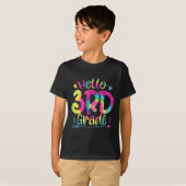 Hello 3年生先生生徒絞り染め戻る tシャツ (正面フル)