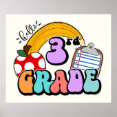 Hello 3年生 ポスター (正面)