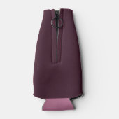 Hello 30! Fun 30th birthday Pink glitter ボトルクーラー (裏面)