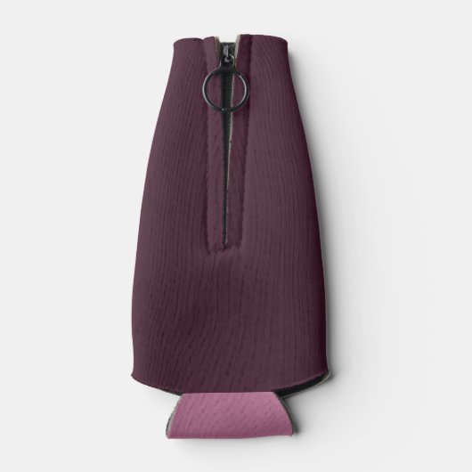 Hello 30! Fun 30th birthday Pink glitter ボトルクーラー (裏面)