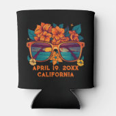 Hello 30sトロピカルヴィンテージレトロ夏誕生日 缶クーラー (裏面)