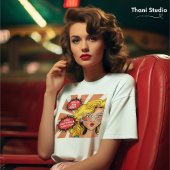 Hello 30s女性ヴィンテージレトロ90sおもしろい誕生日 tシャツ