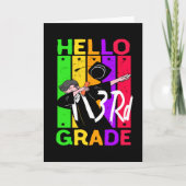 Hello 3Grade|新学期Hello 3Grade カード (正面)