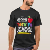 Hello 3Rd Grade Teacher Back To School Third Grade Tシャツ (正面)