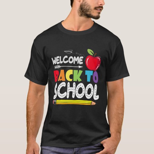 Hello 3Rd Grade Teacher Back To School Third Grade Tシャツ (正面)