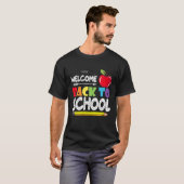 Hello 3Rd Grade Teacher Back To School Third Grade Tシャツ (正面フル)