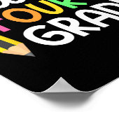 Hello 4年生チーム4年生新学期T ポスター (角)