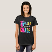 Hello 4年生先生キッズスクールの初日 tシャツ (正面フル)