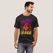 Hello 4年生4年生の分隊絞り染め戻る tシャツ (正面フル)