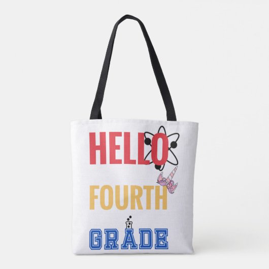 Hello 4年生 |新学期2021 トートバッグ (裏面)