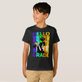 Hello 4年生|新学期Hello 4年生 Tシャツ (正面フル)
