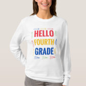 Hello 4年生 tシャツ (正面)