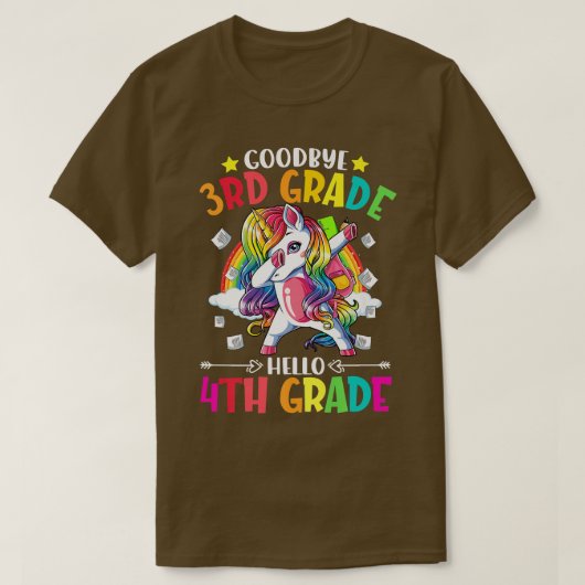 Hello 4th Grade Teacher Student Back To School Uni Tシャツ (デザイン正面)