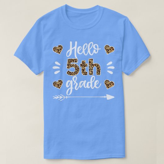 Hello 5級ヒョウ先生S、Scの初日 Tシャツ (デザイン正面)