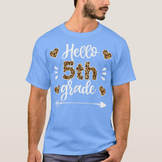 Hello 5級ヒョウ先生S、Scの初日 Tシャツ