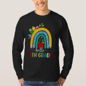 Hello 5th Grade Boho Rainbow Teacher Kids Back To  Tシャツ (正面)