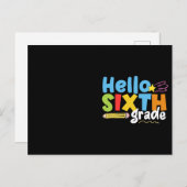 Hello 6年生チーム6年生のVibes初日 ポストカード (正面/裏面)